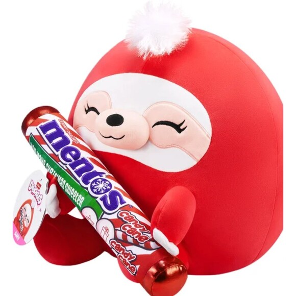 Winter Snackles 14 Inch Plush Mentos Sloth Super Soft Fun and Great Gift! - Picture 4 of 10